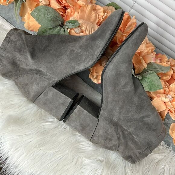 Eileen Fisher Hollis Suede Bootie Size 11 - Picture 8 of 10